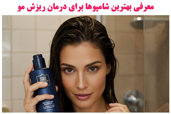 بهترین شامپو برای درمان ریزش مو