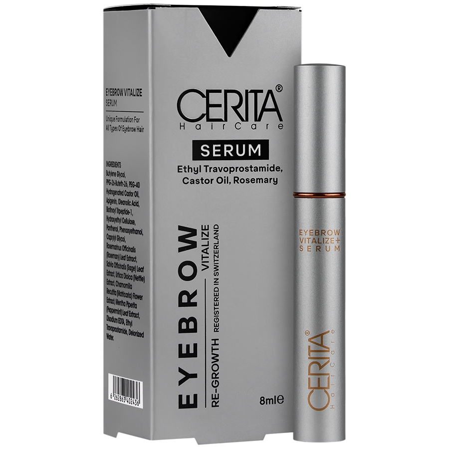 سرم احیا کننده ابرو سریتا Cerita Eyebrow Vitalize Serum
