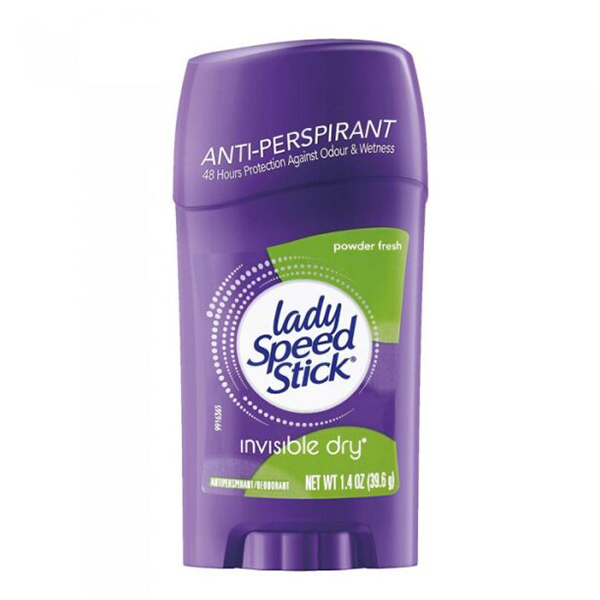 مام استیکی زنانه پاور فرش لیدی اسپید Lady Speed Invisible Dry Powder Fresh Deodorant 39.6g
