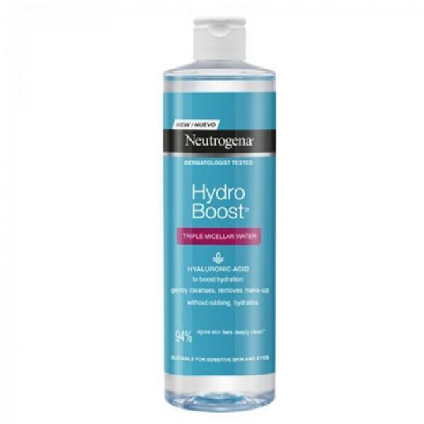 میسلار واتر هیدروبست نوتروژینا Neutrogena Hydro Boost Triple Micellar Water 400Ml
