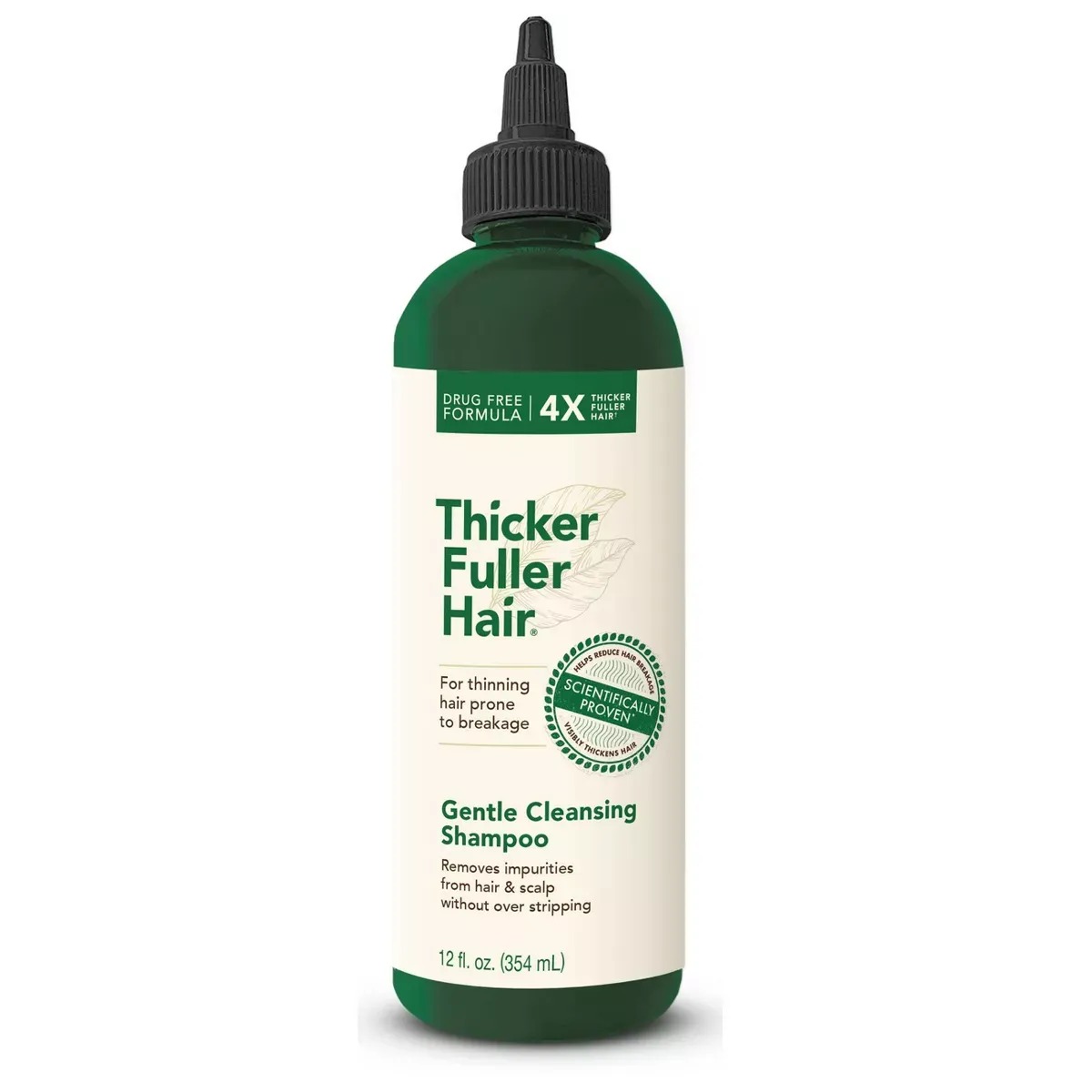 شامپو ضد ریزش کافئین تیکر فولر هیر Thicker Fuller Hair Shampoo