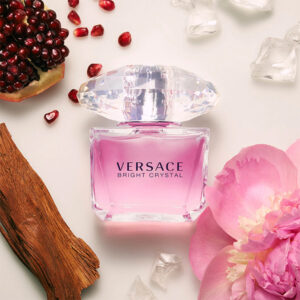 ادو تویلت زنانه ورساچه صورتی برایت کریستال Versace Bright Crystal Eau De Toilette 90Ml