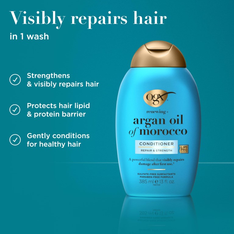 شامپو روغن آرگان مراکشی اوجی ایکس Ogx Argan Oil Morocco Shampoo - Image 2