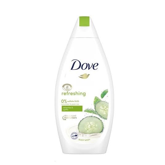 شامپو بدن عصاره خیار و چای سبز داو Dove Refreshing Cucumber & Green Tea Body Wash 500Ml - Image 3
