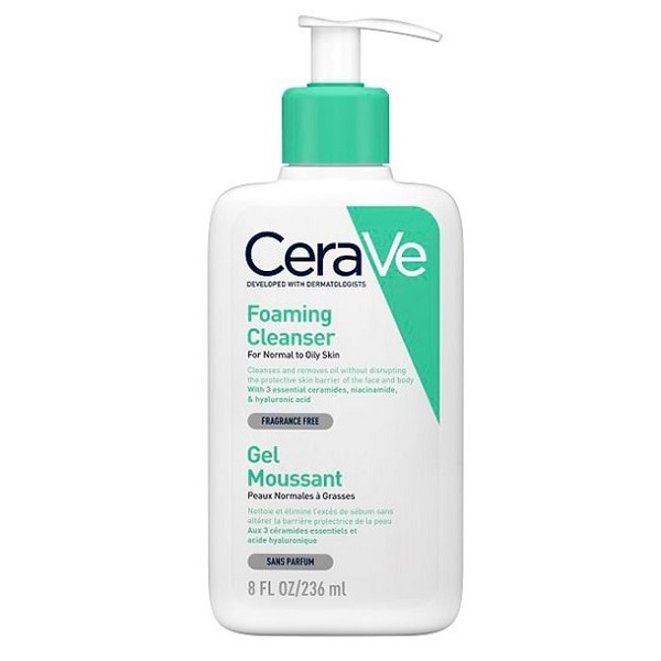 Cerave Foaming Cleanser for norm