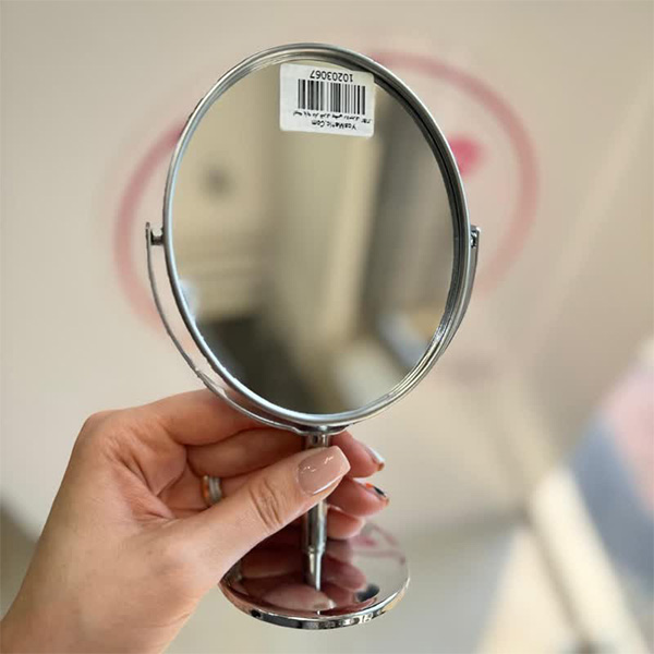 آینه *3 پایه دار بیضی رومیزی نارسیس Narcis Mirror 10203067