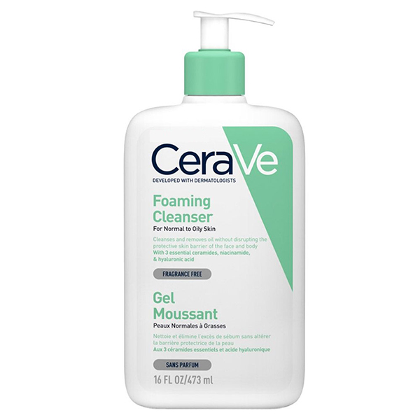 فوم شوینده صورت پوست نرمال تا چرب سراوی Cerave Normal To Oily Skin Foaming Cleanser 473Ml