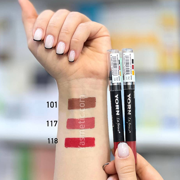 رژ لب مدادی یورن Yorn Lip Stick Pencil - Image 2