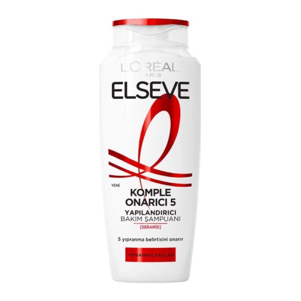 شامپو 5 کاره ترمیم کننده لورال Loreal Elseve Complete Repairer 5 Care Shampoo