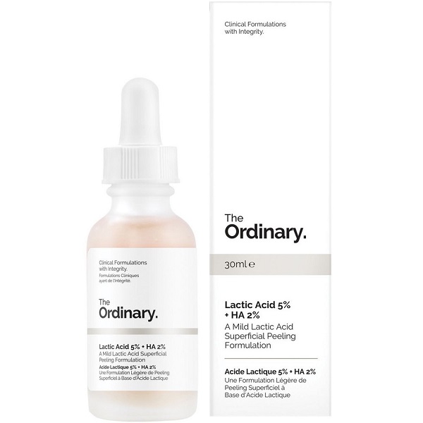سرم لایه بردار لاکتیک اسید و هیالورونیک اسید اوردینری Ordinary Lactic Acid 5 % + HA