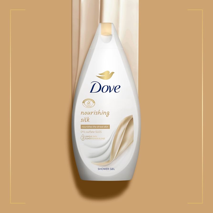 شامپو بدن روشن کننده عصاره ابریشم داو Dove Silk Glow Nourishing Body Wash 500Ml - Image 2