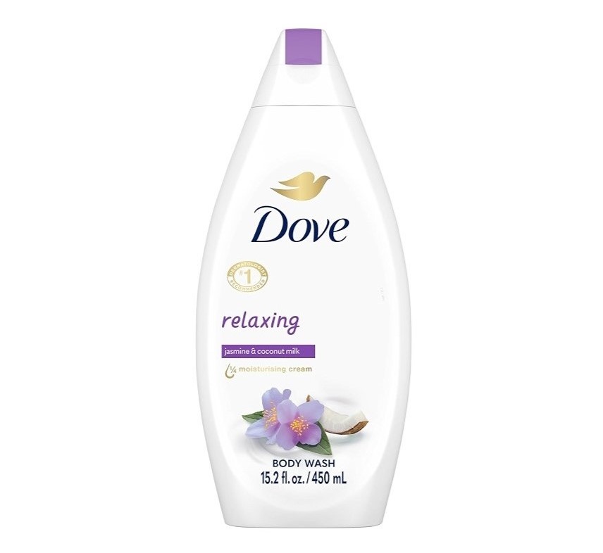 شامپو بدن شیر نارگیل و گل یاسمن داو Dove Coconut Milk & Jasmine Petals 500Ml