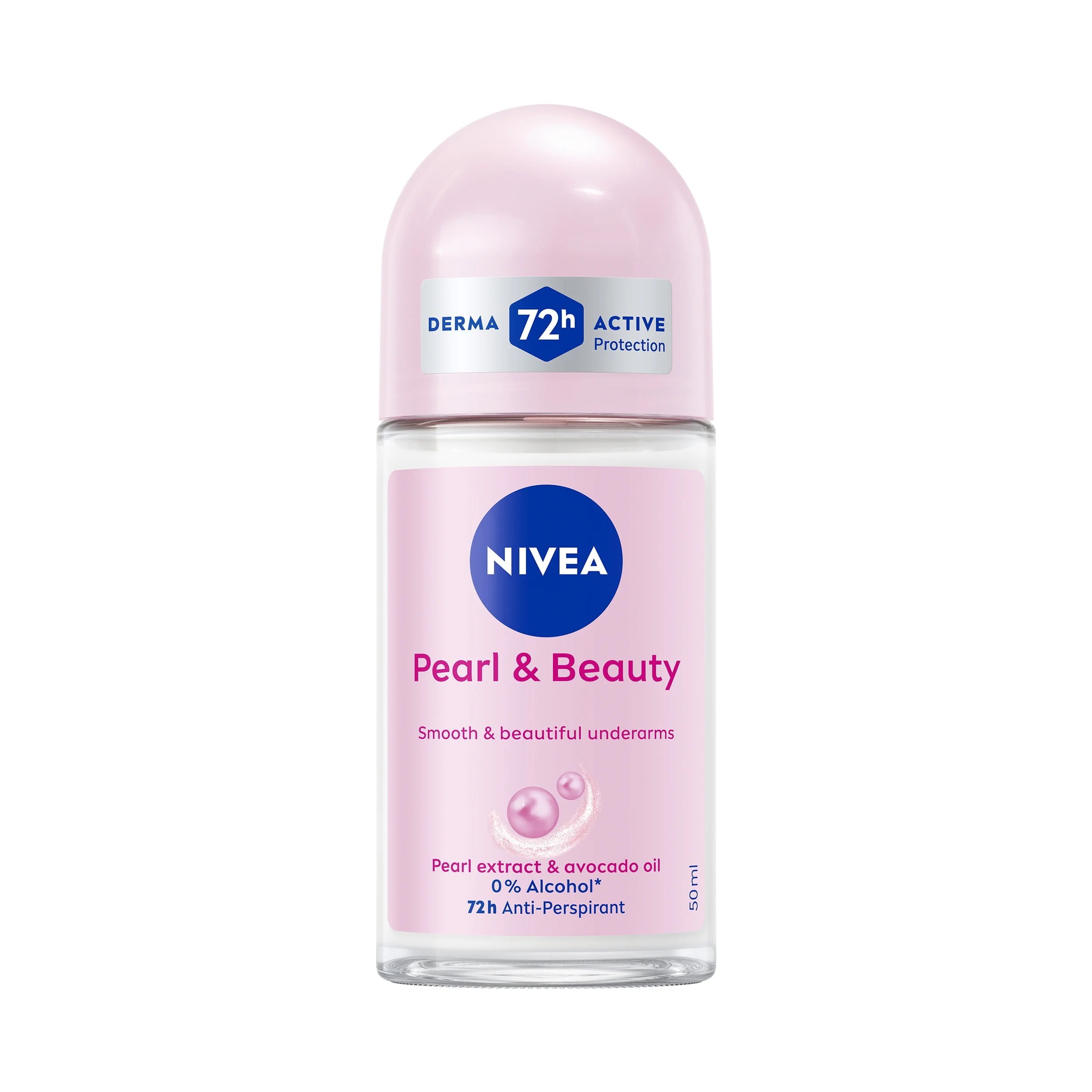 مام رولی زنانه پرل بیوتی نیوا Nivea Pearl Beauty For Women 48h