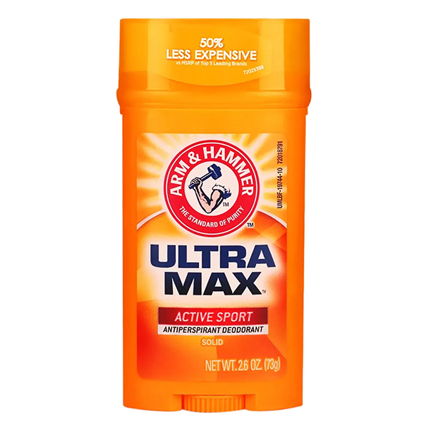 مام صابونی اولترا مکس اکتیو اسپرت آرم اند هامر Arm & Hammer Ultra Max Active Sport Deodorant 73G