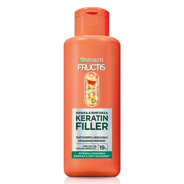 ماسک مو کراتین فیلر گارنیر Garnier Fructis Damage Eraser Keratin Filler 200Ml