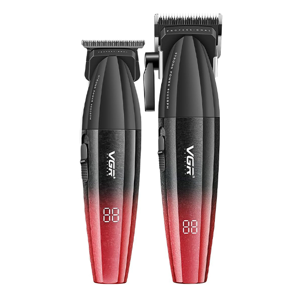 ست ماشین اصلاح موی سر و صورت مدل V640 وی جی آر Vgr Hair Clipper & Trimmer Set V640