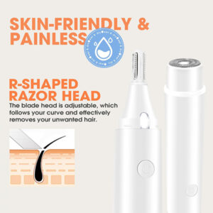 موزن صورت و ابرو بانوان مدل 70357 دی اس پی Dsp Double Headed Facial Hair Remover 70357