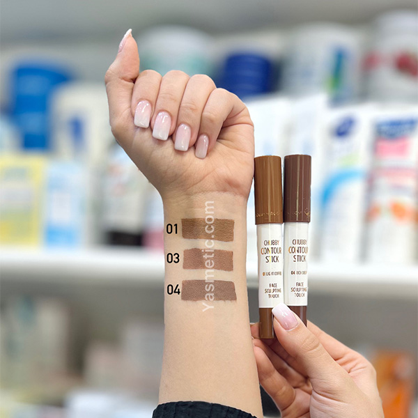 کانتور استیکی چابی گلدن رز Golden Rose Chubby Contour Stick - Image 5