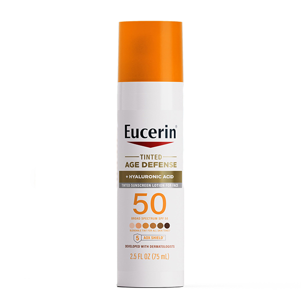 ضد آفتاب رنگی ضد چروک اوسرین Eucerin Tinted Age Defense Spf 50