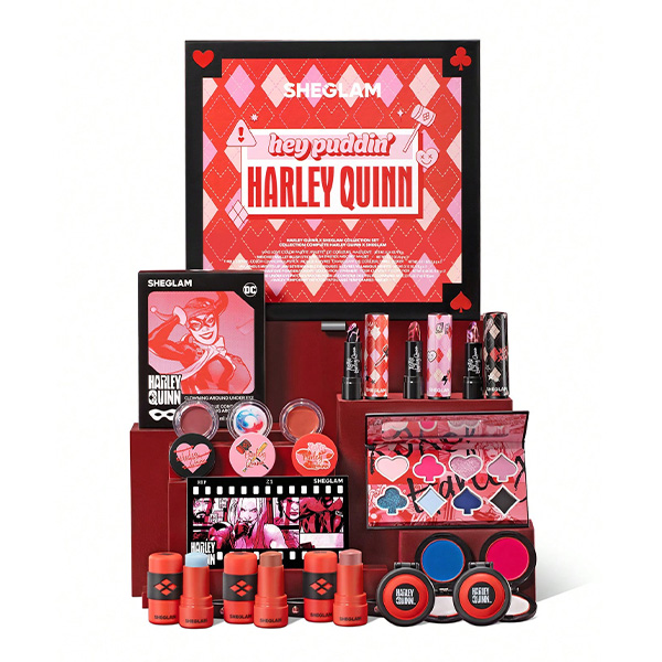 پک آرایشی هارلی کویین شیگلم Sheglam Harley Quinn Full Colection