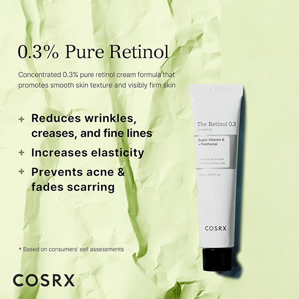 کرم رتینول 0/3 درصد کوزارکس Cosrx Super Vitamin E & Panthenol 20Ml