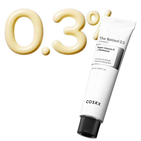 کرم رتینول 0/3 درصد کوزارکس Cosrx Super Vitamin E & Panthenol 20Ml