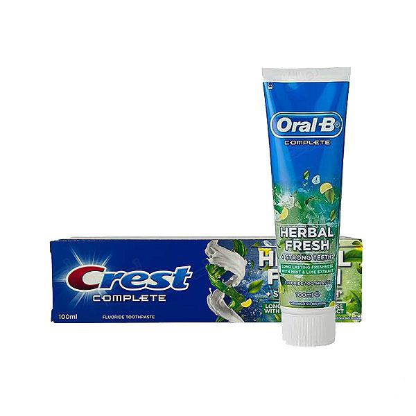 خمیر دندان کامپلیت هربال فرش کرست Crest Complete Herbal fresh Fluoride Toothpast 100Ml - Image 3
