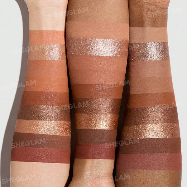 پالت سایه 9 رنگ سینامون اسپایس شیگلم Sheglam Cinnamon Spice Eyeshadow Palette - Image 3