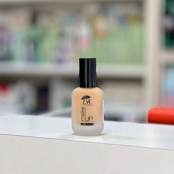 کرم پودر آبرسان انواع پوست ال ای L.a Make Up All Day Foundation 40g - Image 4