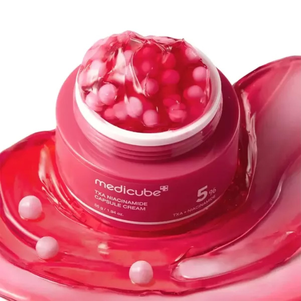 کرم کپسولی نیاسینامید مدی کیوب Medicube Txa Niacinamide Capsule Cream 55g - Image 6