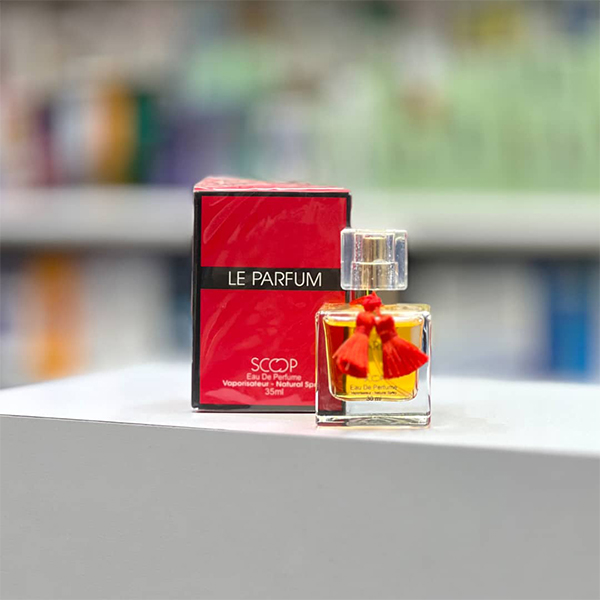 عطر جیبی زنانه لالیک قرمز اسکوپ