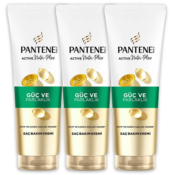 ماسک مو تیوپی موهای ضعیف و کدر پنتن Pantene Strength and Shine Cream 275Ml - Image 5