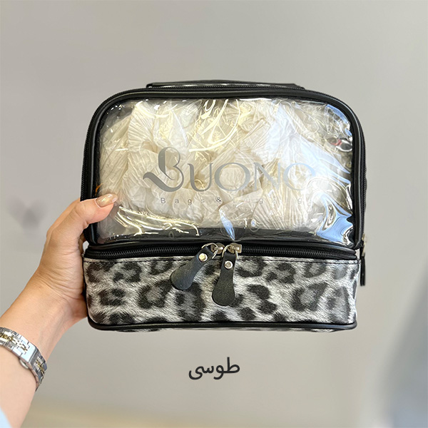 کیف آرایشی پلنگی بونو