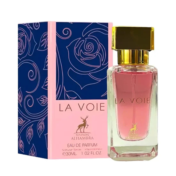 عطر جیبی زنانه لا ووی الحمبرا
