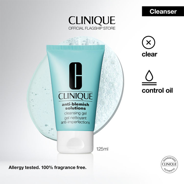 ژل شوینده ضد لک و جوش کلینیک Clinique Anti Blemish Solutions Cleansing Gel 125Ml - Image 4