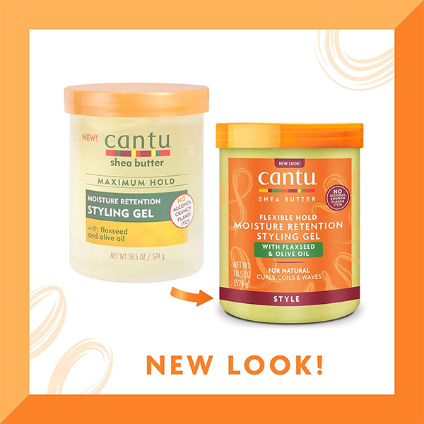 ژل مو حالت دهنده شی باتر کنتو Cantu Shea Butter Styling Gel 524Ml - Image 4