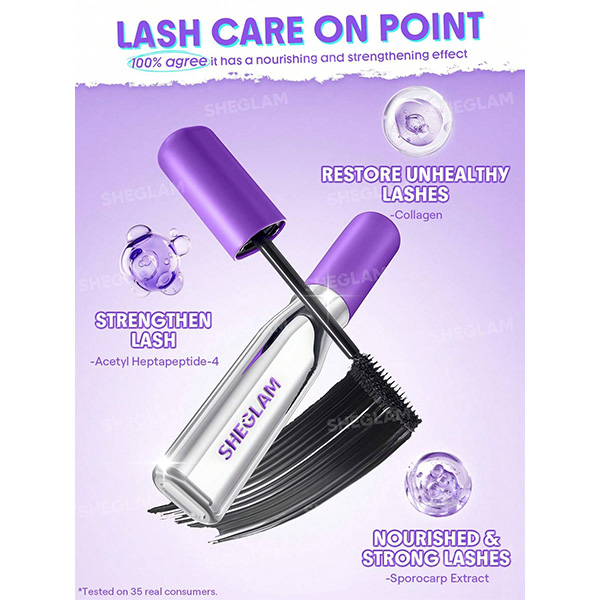 ریمل حجم دهنده لش لایتر شیگلم Sheglam Lashlighter Mojor Lash Impact Mascara 8Ml - Image 6