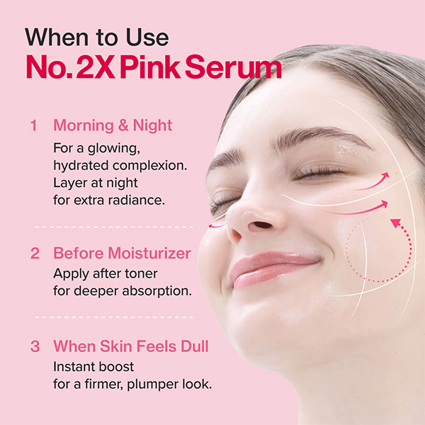سرم کاسه ای رز پی دی آر ان کلاژن نامبوزین Numbuzin Rose Pdrn Collagen 2x Plumping Serum 30Ml - Image 4