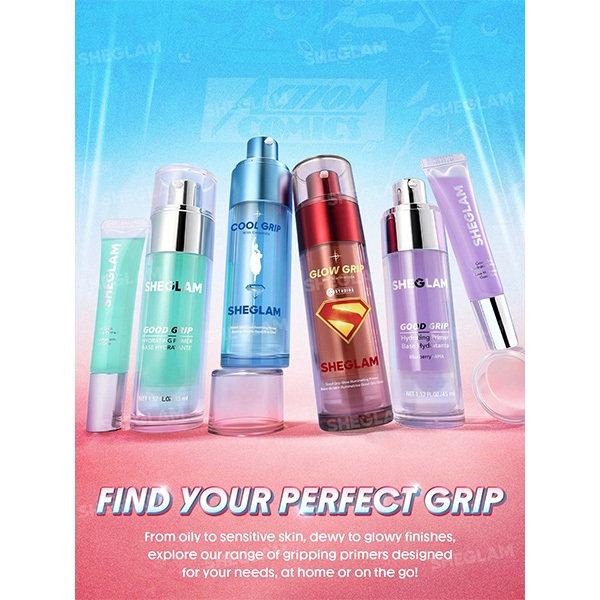 پرایمر درخشان کننده سوپرمن شیگلم Sheglam Glow Grip Superman 45Ml - Image 8