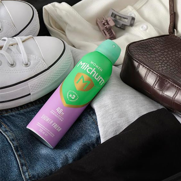 اسپری ضد تعریق زنانه شاور فرش میچام Mitchum Shower Fresh Deodorant 200 Ml - Image 3