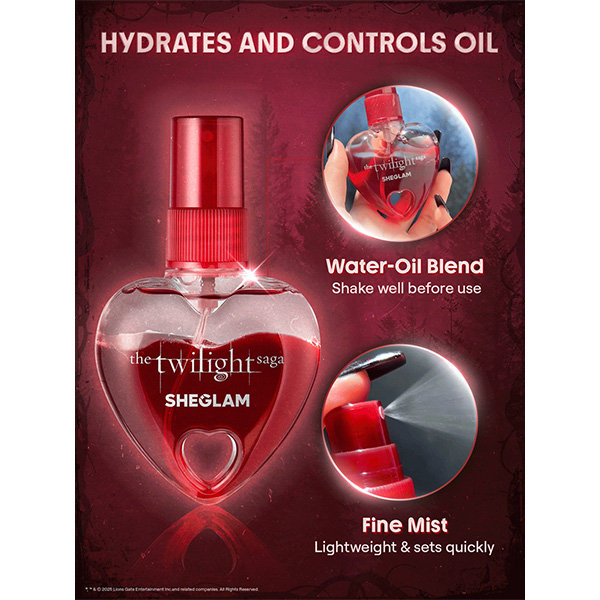 پک آرایشی توایلایت شیگلم Sheglam The Twilight Saga Collection Set - Image 10
