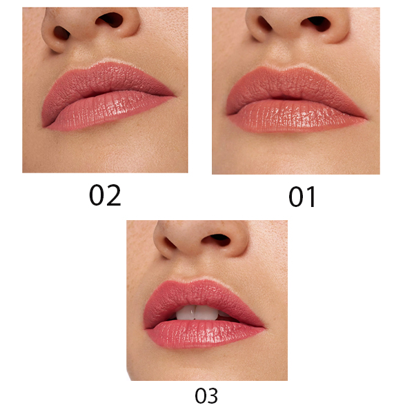 رژ لب جامد ساتین گلو اسنس