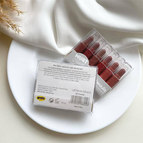 پک رژ لب جامد مینی بیولیس Beaulis Must Have It Mini Lipstick - Image 4