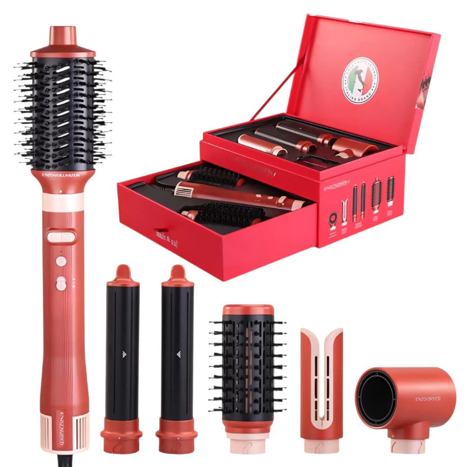 سشوار چرخشی باکس کشویی مدل B2 انزو Enzo Keratin Premium Luxury B2