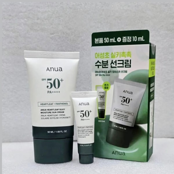 پک ضد آفتاب پنتنول آنوا Anua Heartleaf + Panthenol Spf 50