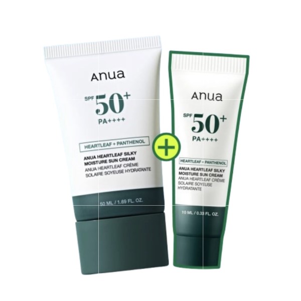 پک ضد آفتاب پنتنول آنوا Anua Heartleaf + Panthenol Spf 50