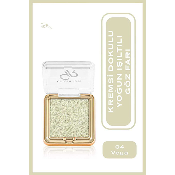 سایه تک رنگ گلیتر گلو گلدن رز Golden Rose Glitter Glow - Image 8