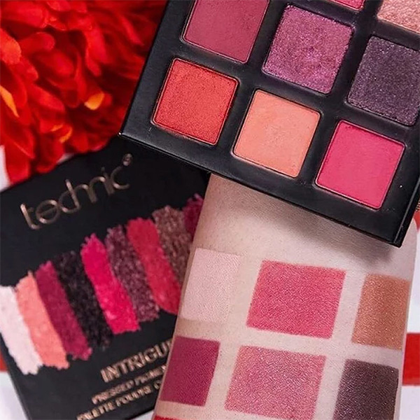 پالت سایه 9 رنگ اینتریگود تکنیک Technic Intrigued Pressed Pigment Palette - Image 6