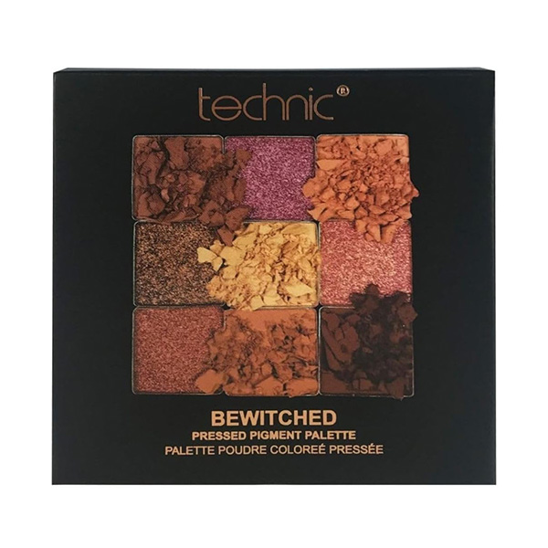 پالت سایه 9 رنگ بی ویچد تکنیک Technic Bewitched Pressed Pigment Palette - Image 6