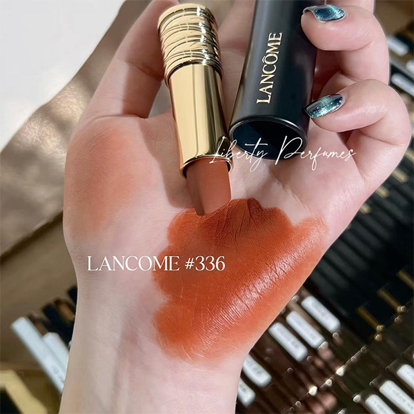 رژ لب جامد دراما مات طلایی لانکوم Lancome Drama Matte Lipstick - Image 2